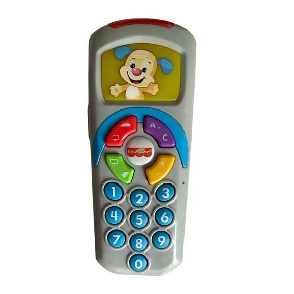 Baby Infant Fisher-Price Laugh & Learn Puppy's Remote Control Learning Toy - Picture 1 of 1
